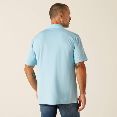 Ariat 10051363 360 Airflow Polo Sheltering Sky Shirt