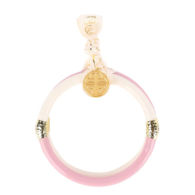 Pink/Ivory Yin Yang All Weather Bangles
