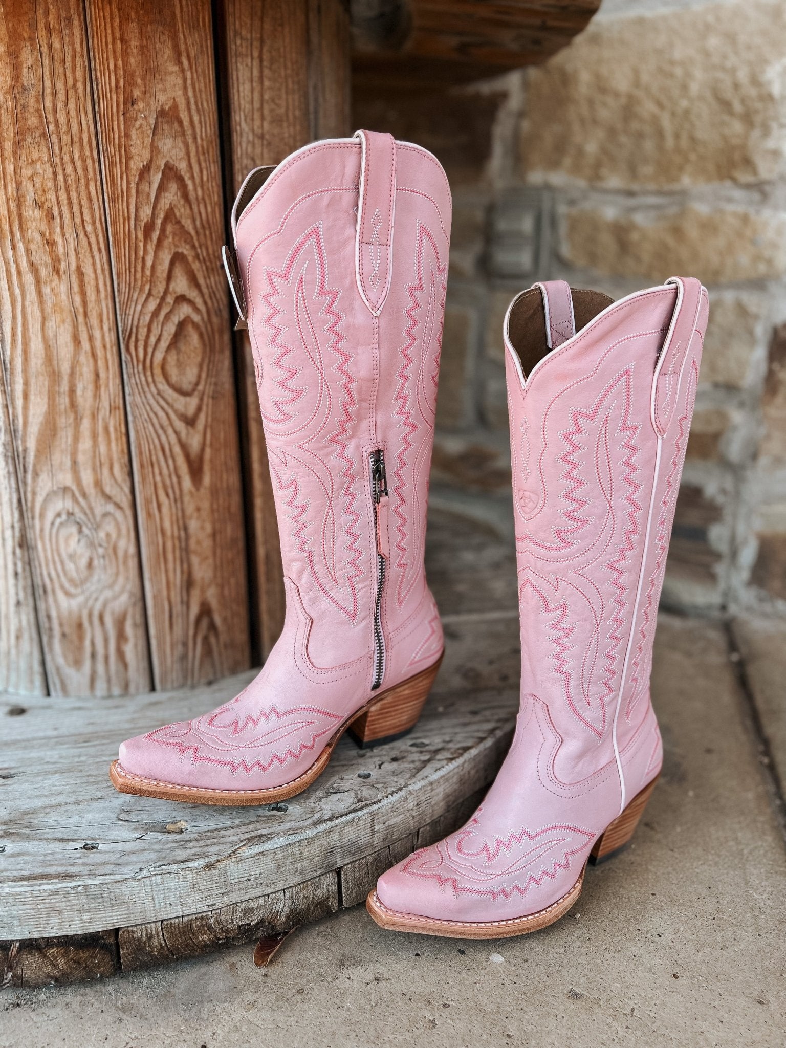 Ariat WMS Casanova Powder Pink Boot – Southern Soule Designs