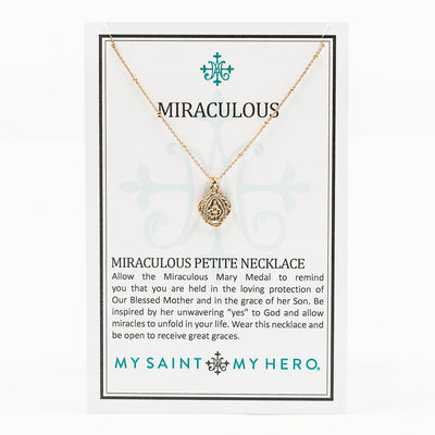 Miraculous Petite Necklace by My Saint My Hero