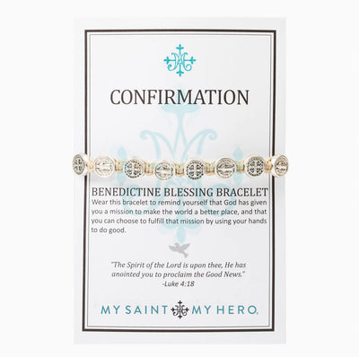 Confirmation Blessings Bracelet by My saint My Hero