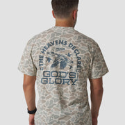 Burlebo God's Glory Classic Deer Camo Tee