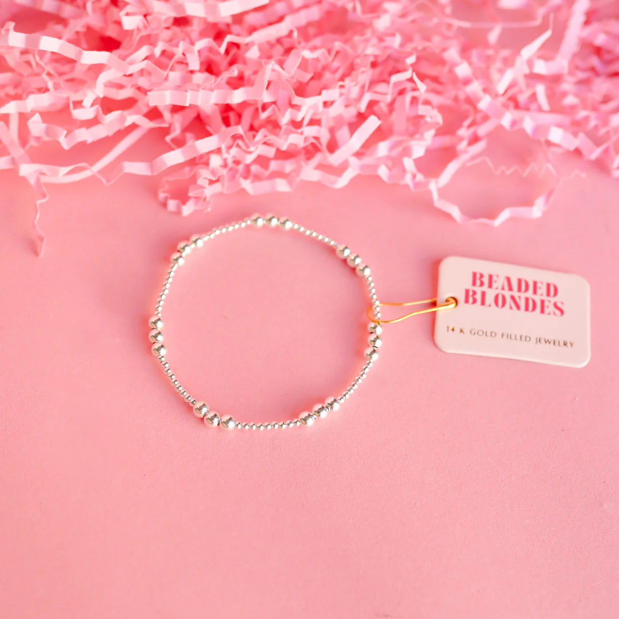 ILY Silver Bracelet