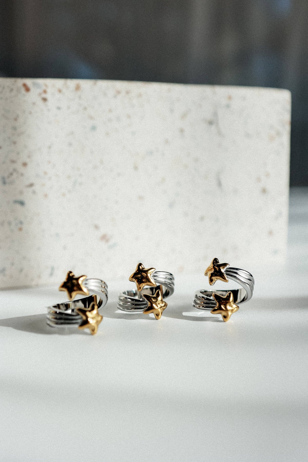 Twin Star Wrap Ring