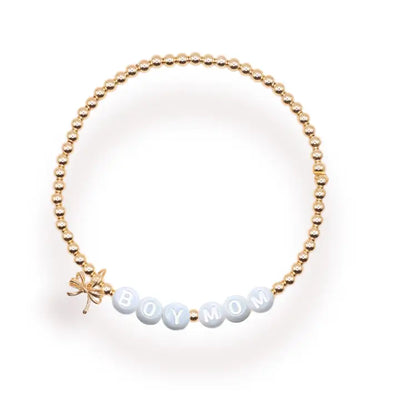 Boy Mom Charm Bracelet