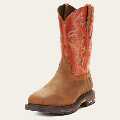 Ariat MNS Workhog SteelToe Dark Earth