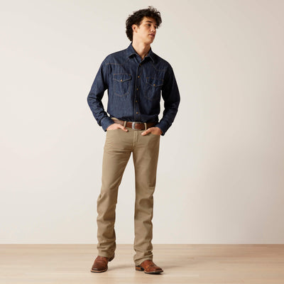 Ariat MNS M7 Grizzly Straight Dark Khaki