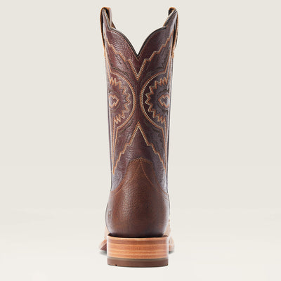 Ariat Broncy Antique Saddle Ostrich Boot