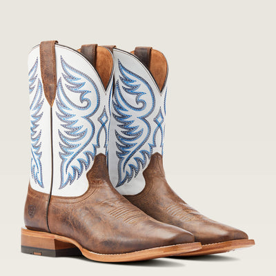 Ariat MNS Wiley Pecan Brown/Cream Boots 10044569