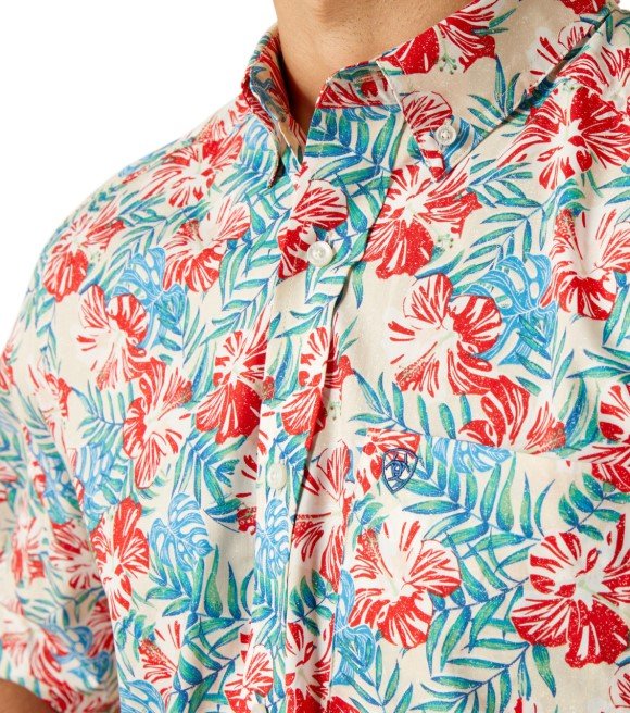 10051276 Dillan SS Beacon Red - Southern Soule Designs