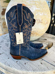 10053793 WMS Jukebox Polo Blue Suede - Southern Soule Designs