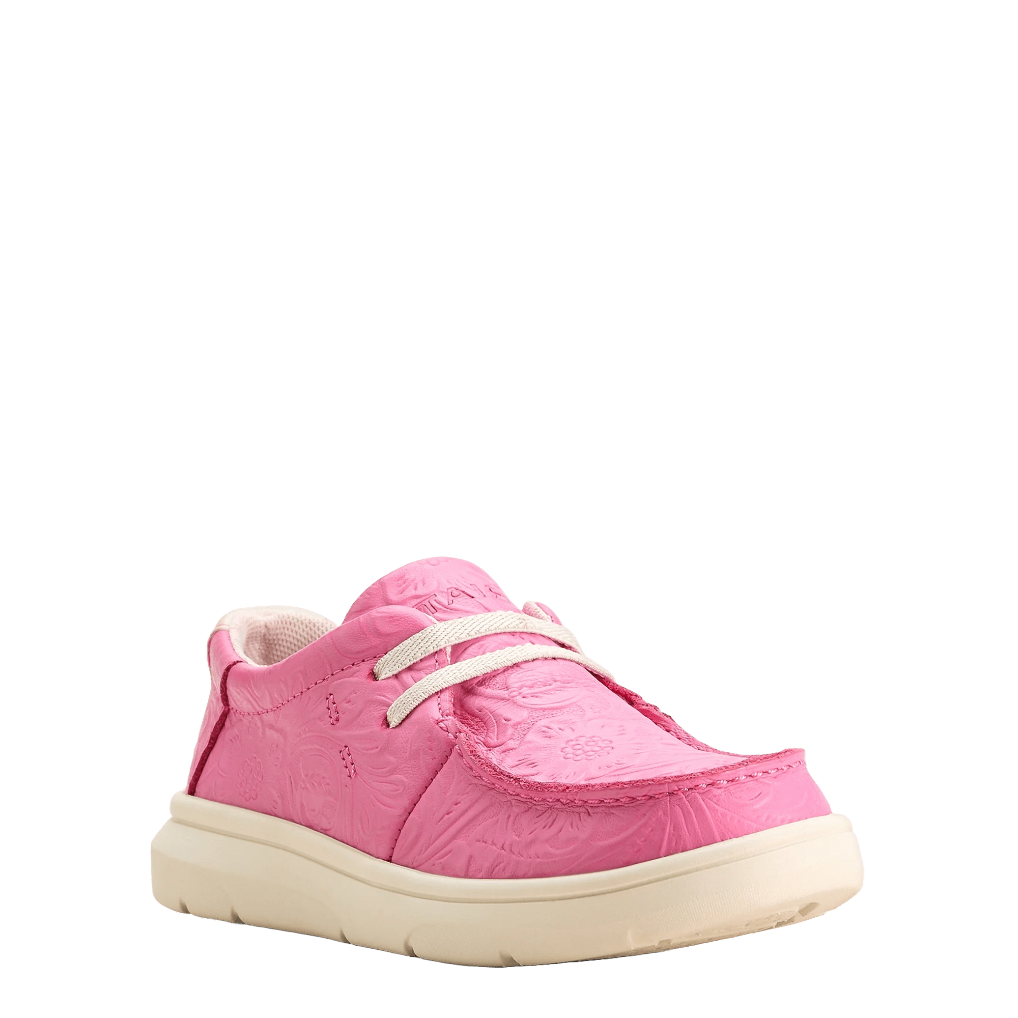 10053815 Youth Hilo Hot Pink Floral Emboss - Southern Soule Designs