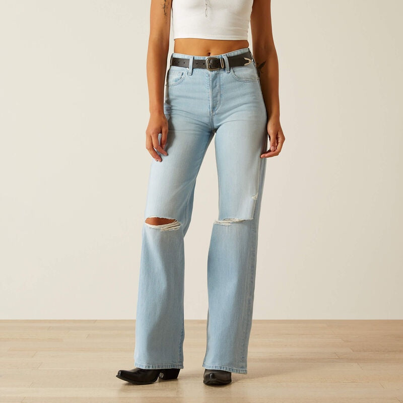 Ariat Women's Ultra High Rise Tomboy Wide Jean Zuma 10060983