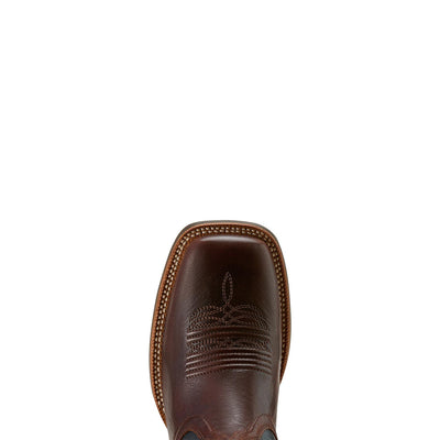Ariat Women's Showdown Espresso/Textured Blue Boot 10061146
