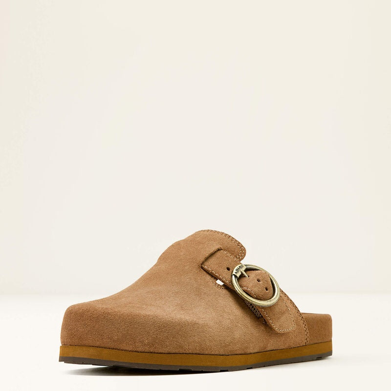 Ariat Women's Country Mule Caramel Suede 10061236