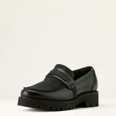 Ariat Women's Stratford Lug Loafer Black 10063940
