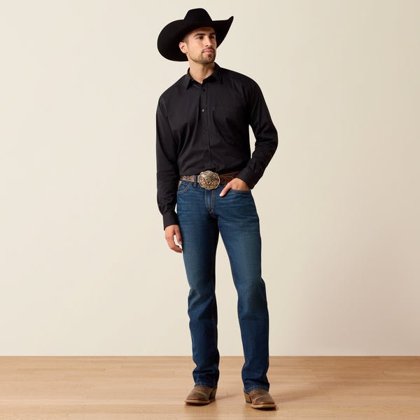 10071100 MNS Everything Classic Fit Shirt BLACK LONG SLEEVE - Southern Soule Designs