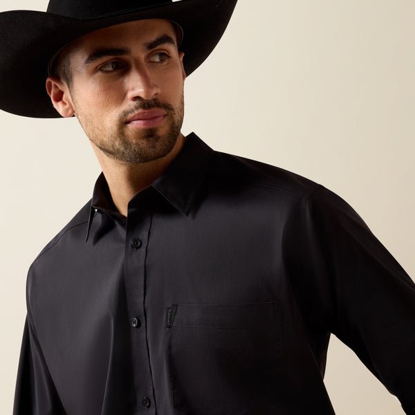 10071100 MNS Everything Classic Fit Shirt BLACK LONG SLEEVE - Southern Soule Designs