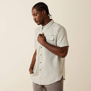 10071762 MNS VentTEK Outbound Fitted Shirt BURNT OLIVE SHORT SLEEVE - Southern Soule Designs