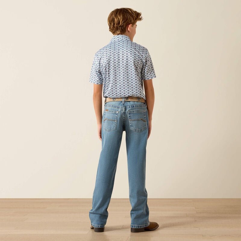 10072968 YTH B5 Slim Darian Straight Leg Jeans LEONARD - Southern Soule Designs