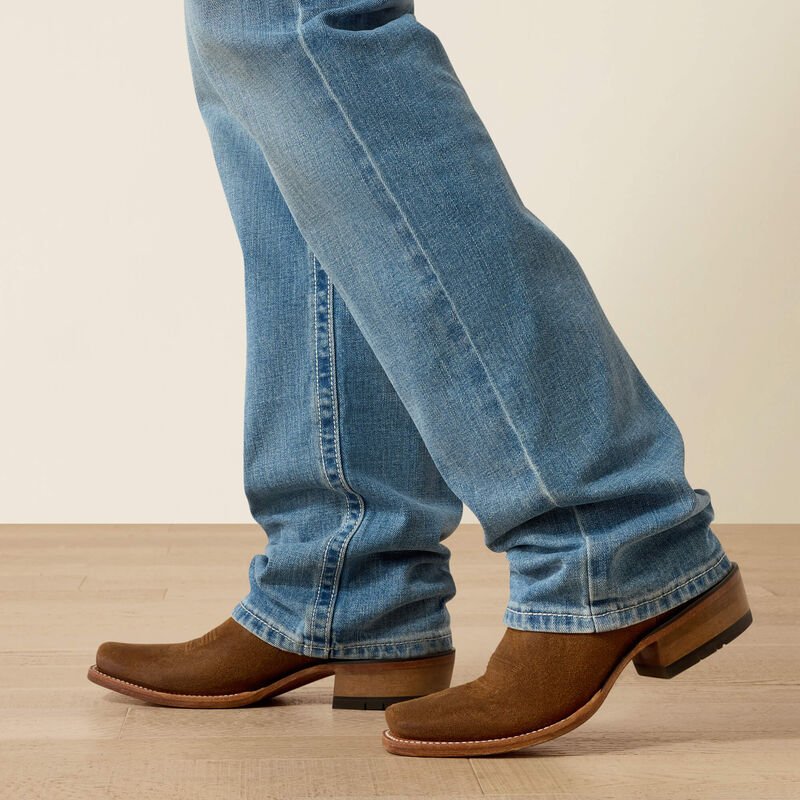 10073109 MNS M2 Traditional Relaxed Rory Boot Cut Jeans FLYNN WASH - Southern Soule Designs