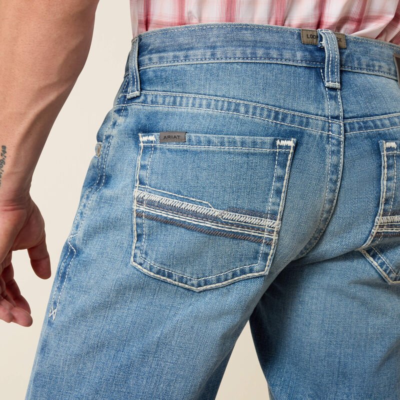 10073109 MNS M2 Traditional Relaxed Rory Boot Cut Jeans FLYNN WASH - Southern Soule Designs