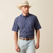 Ariat Men's Brogan Patriot Blue Print Classic Shirt 10073589