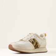 Ariat WMS Cream/Gilded Leopard Hair On Ranch Runner Tennis Shoe 10074338