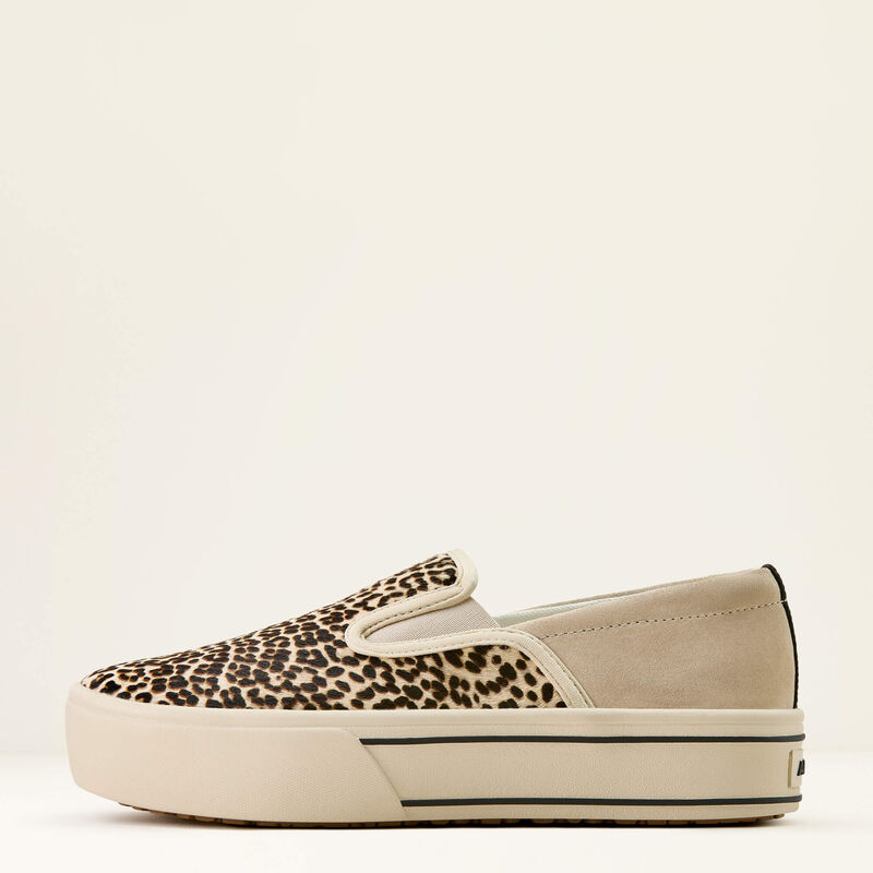Ariat Skylar Slip On Shoe Cream Cheetah 10074363