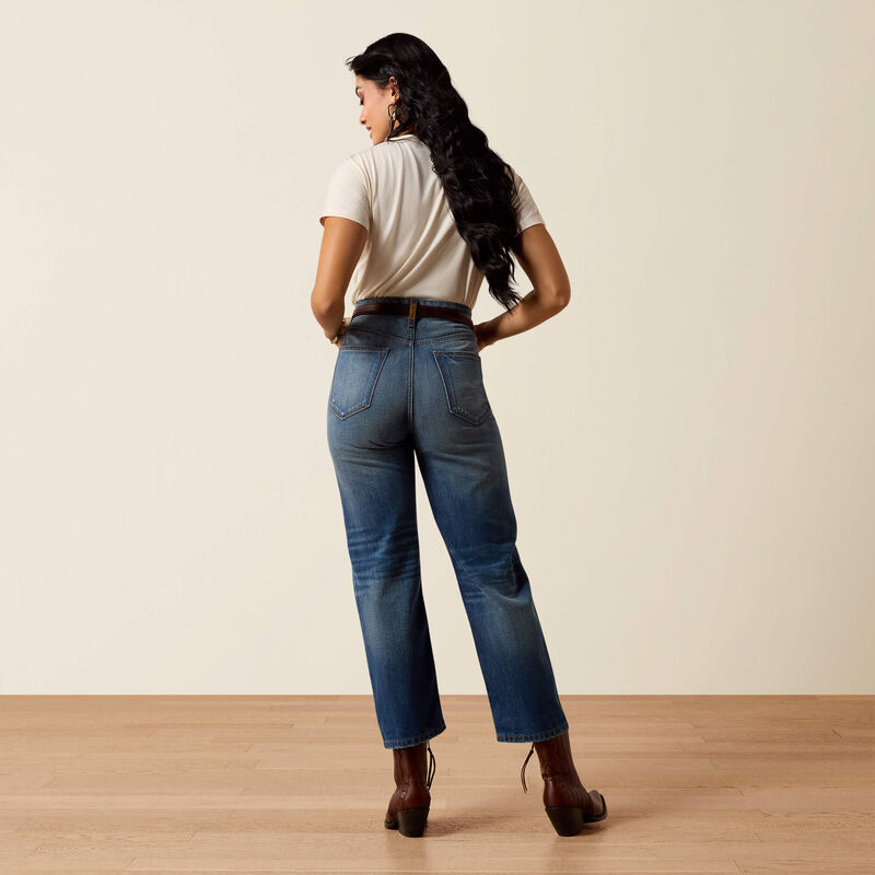 Ariat Women's Haiti Ultra High Rise Tomboy Straight Leg Jean 10074788