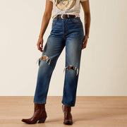 Ariat Women's Haiti Ultra High Rise Tomboy Straight Leg Jean 10074788