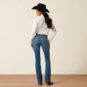 Ariat Women's Ithica Mid Rise Esti Boot Cut Jeans 10074832
