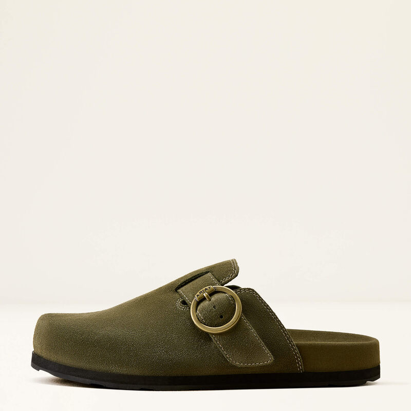 Ariat Women's Country Mule Olive Suede - 10080469