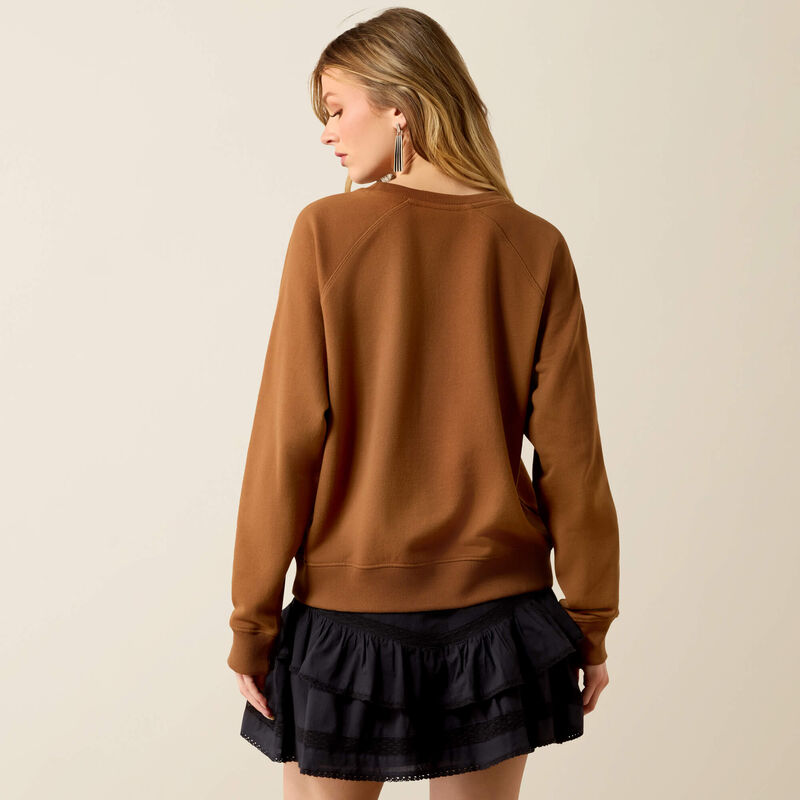 Ariat Women's Dachshund Crew Sweatshirt 10080716