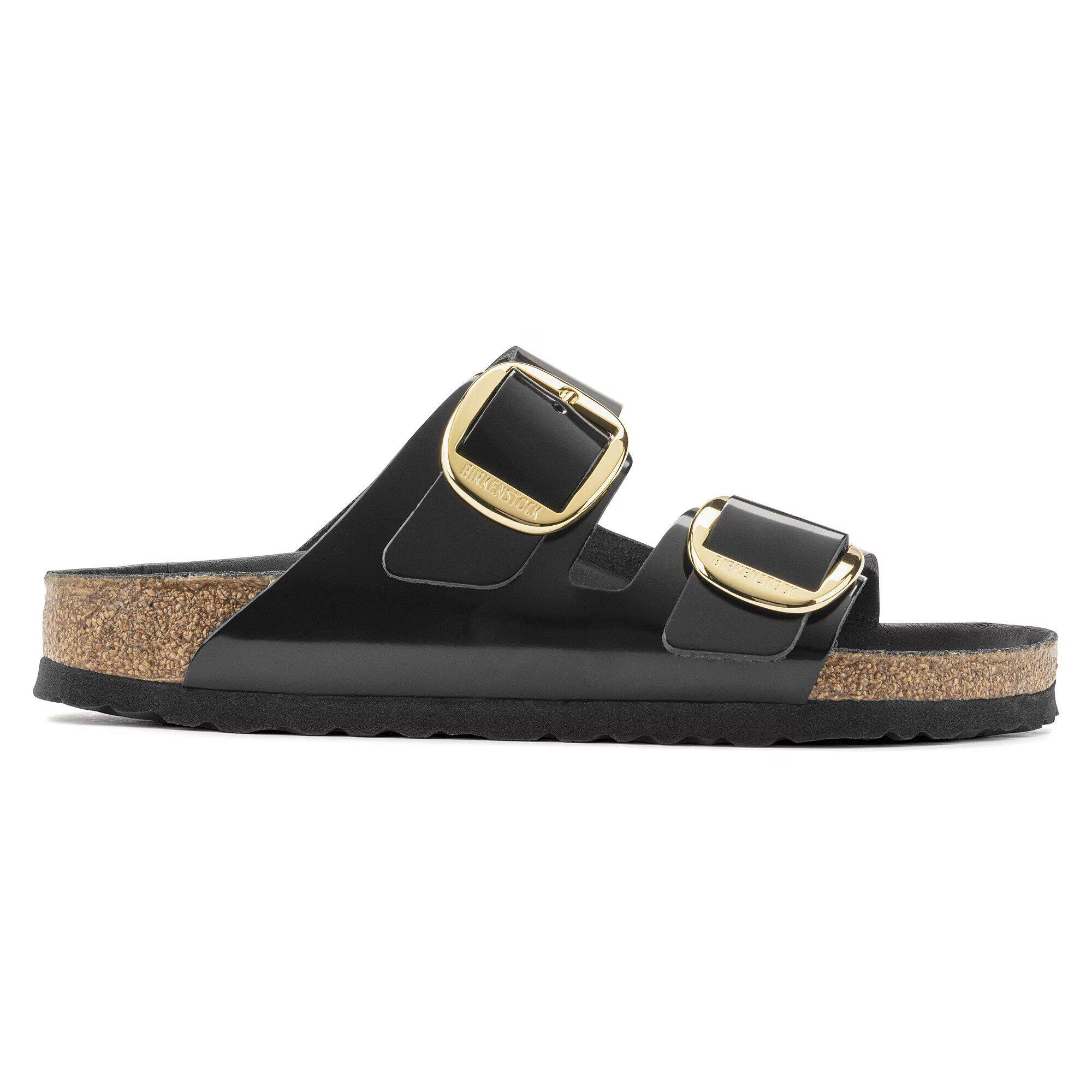 Arizona Big Buckle High Shine Black Narrow/Medium