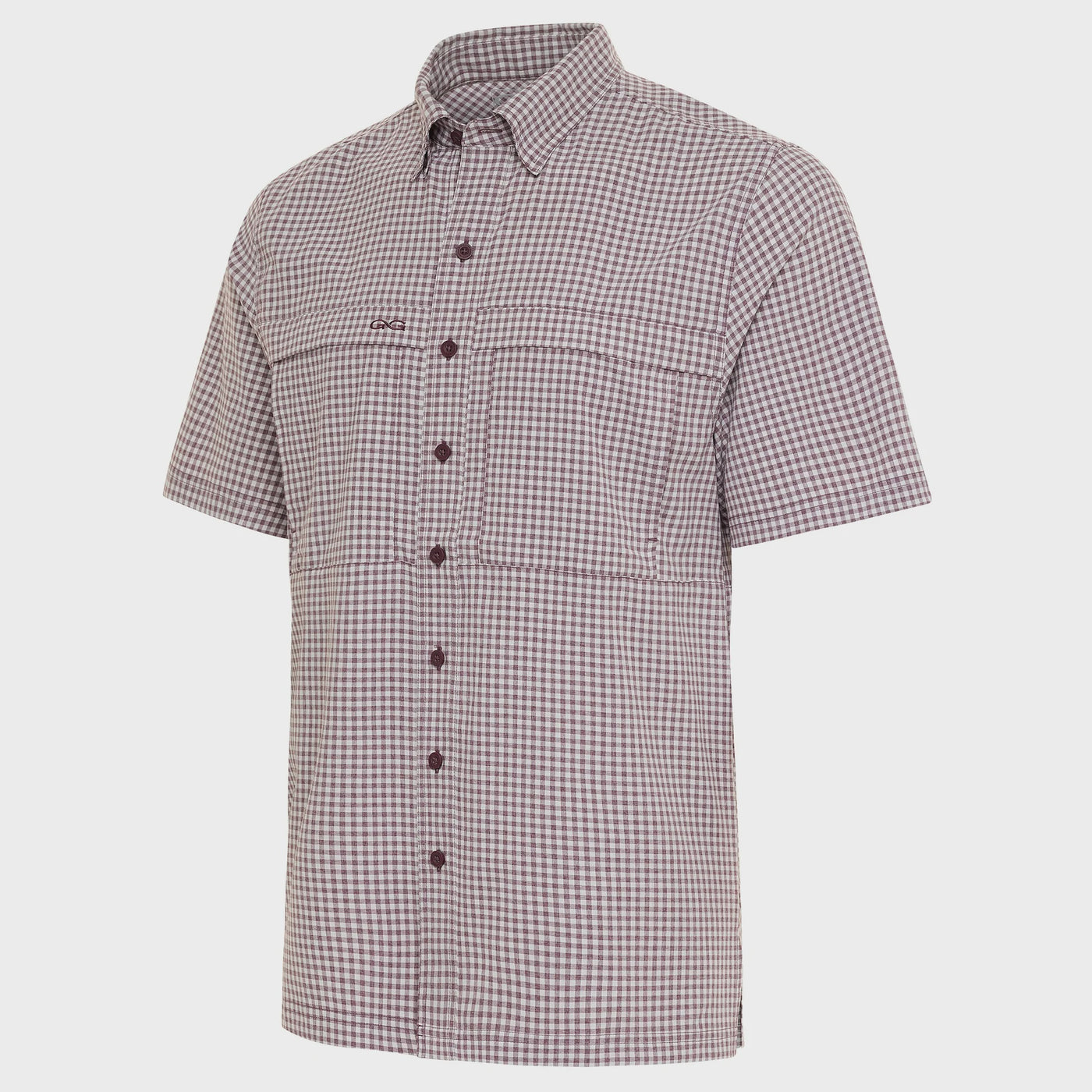 Gameguard Maroon Tekcheck Shirt