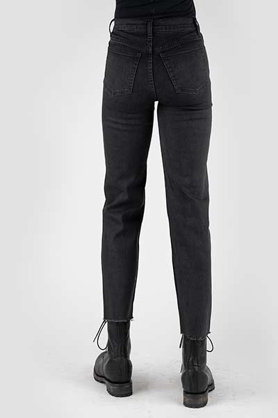 Stetson Hi Rise Blk Strt Jean