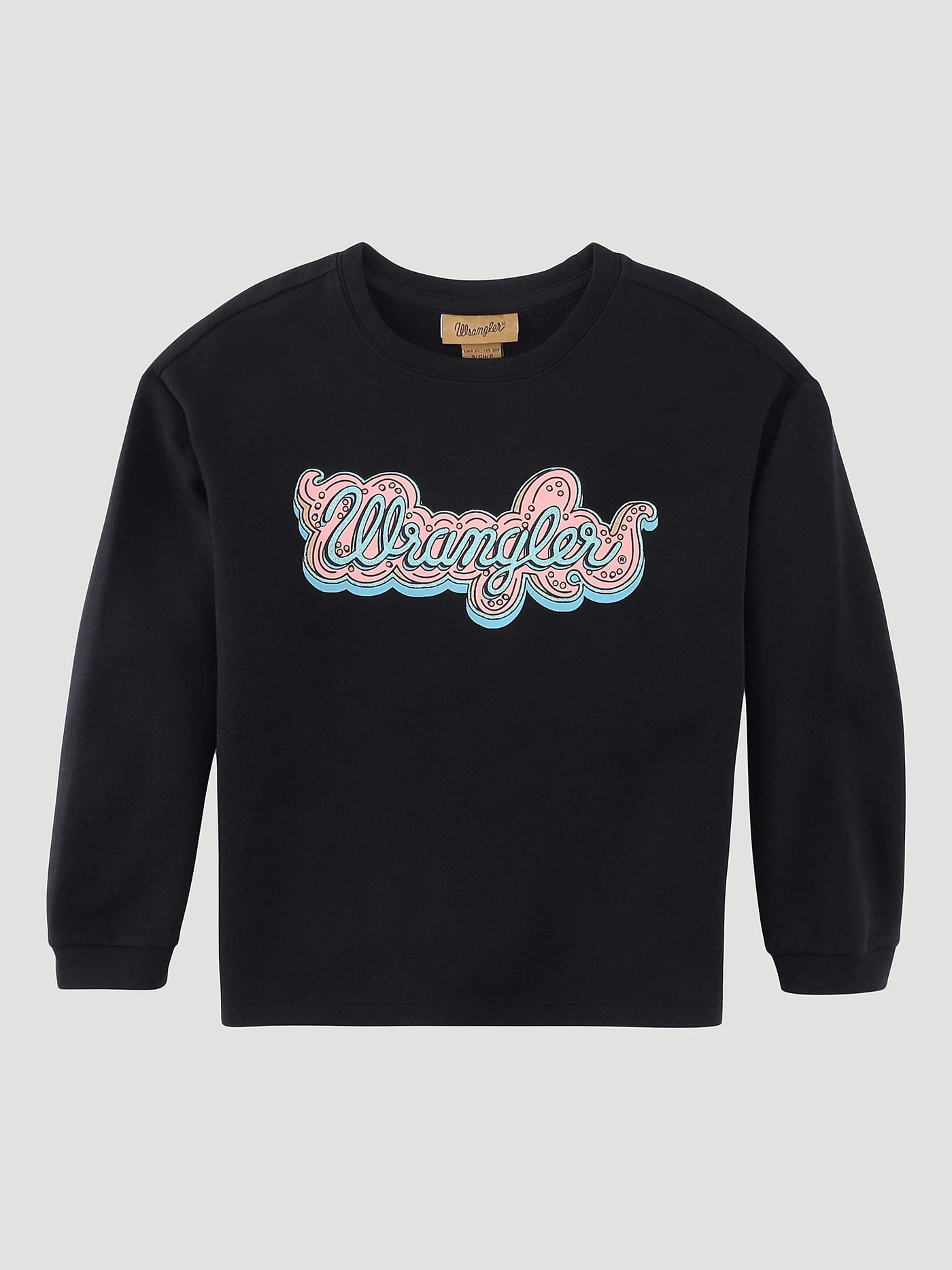 Wrangler 112338547 Girls Logo Sweatshirt