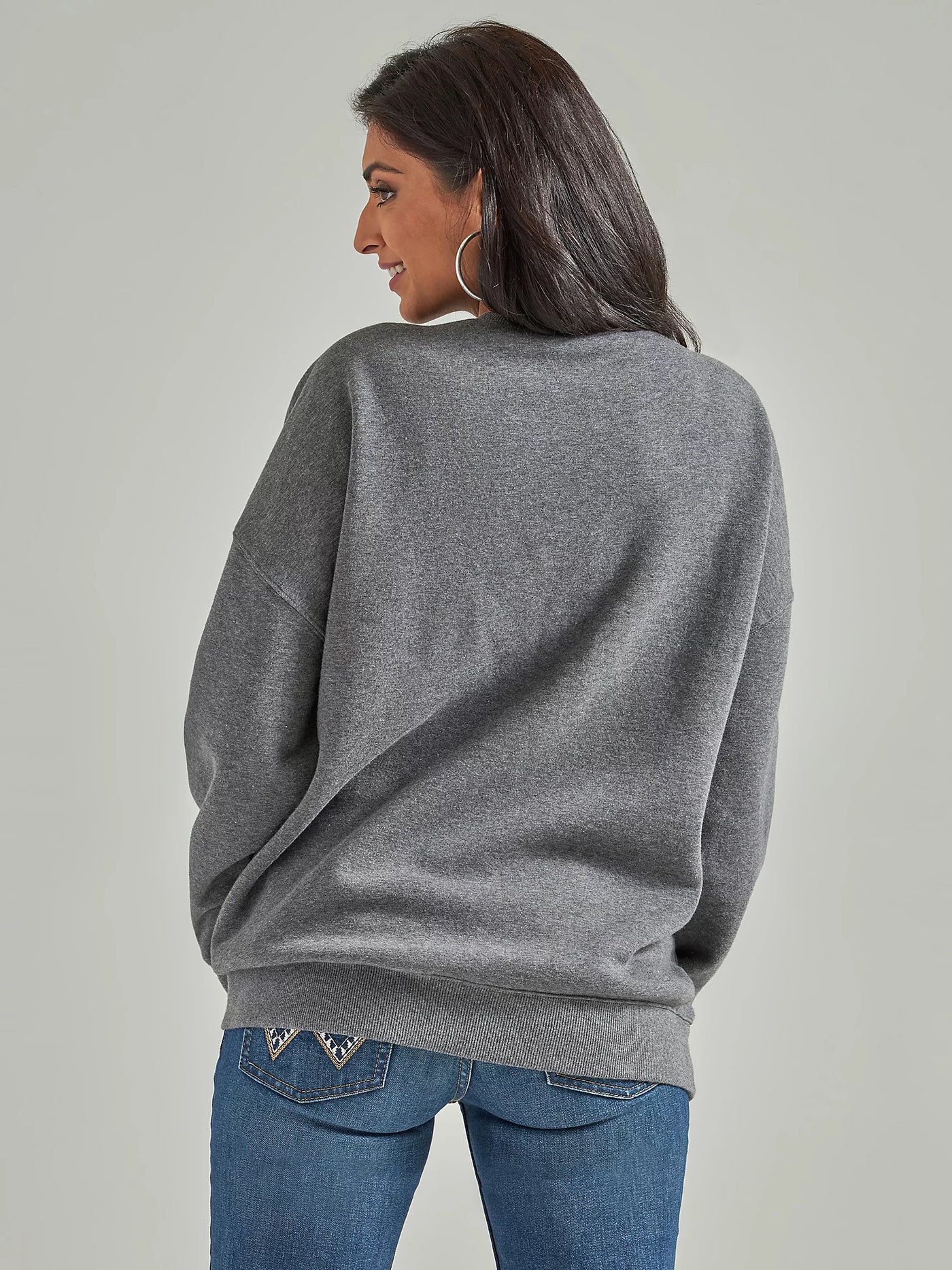 Wrangler Midnight Cowgirl Grey Sweatshirt