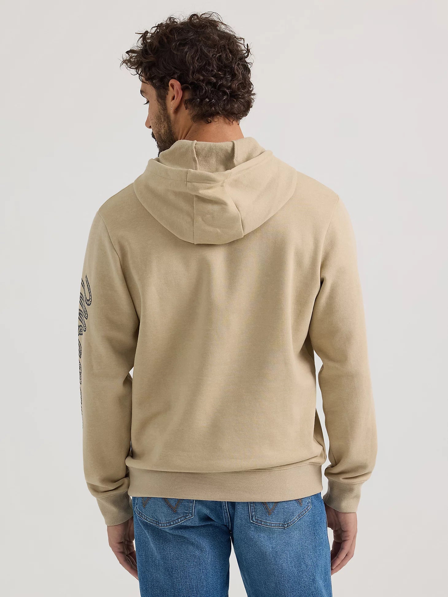112350082 MNS WRG Trench Coat Heather Rope Logo Hoodie - Southern Soule Designs