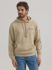 112350082 MNS WRG Trench Coat Heather Rope Logo Hoodie - Southern Soule Designs