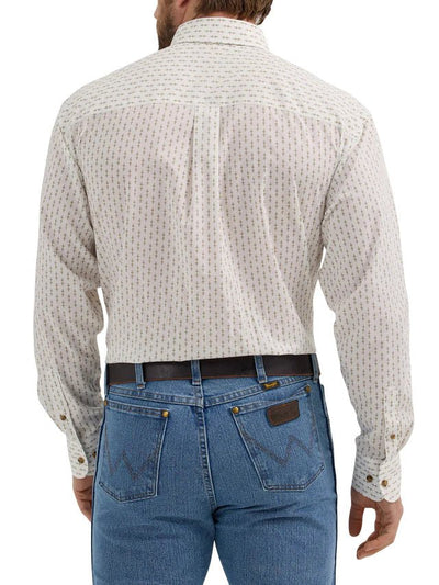 112352417 Cream LS Geo Print - Southern Soule Designs