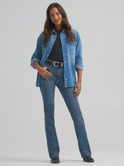 Wrangler Women's Bespoke High Rise Bootcut Jean Ada 112359279