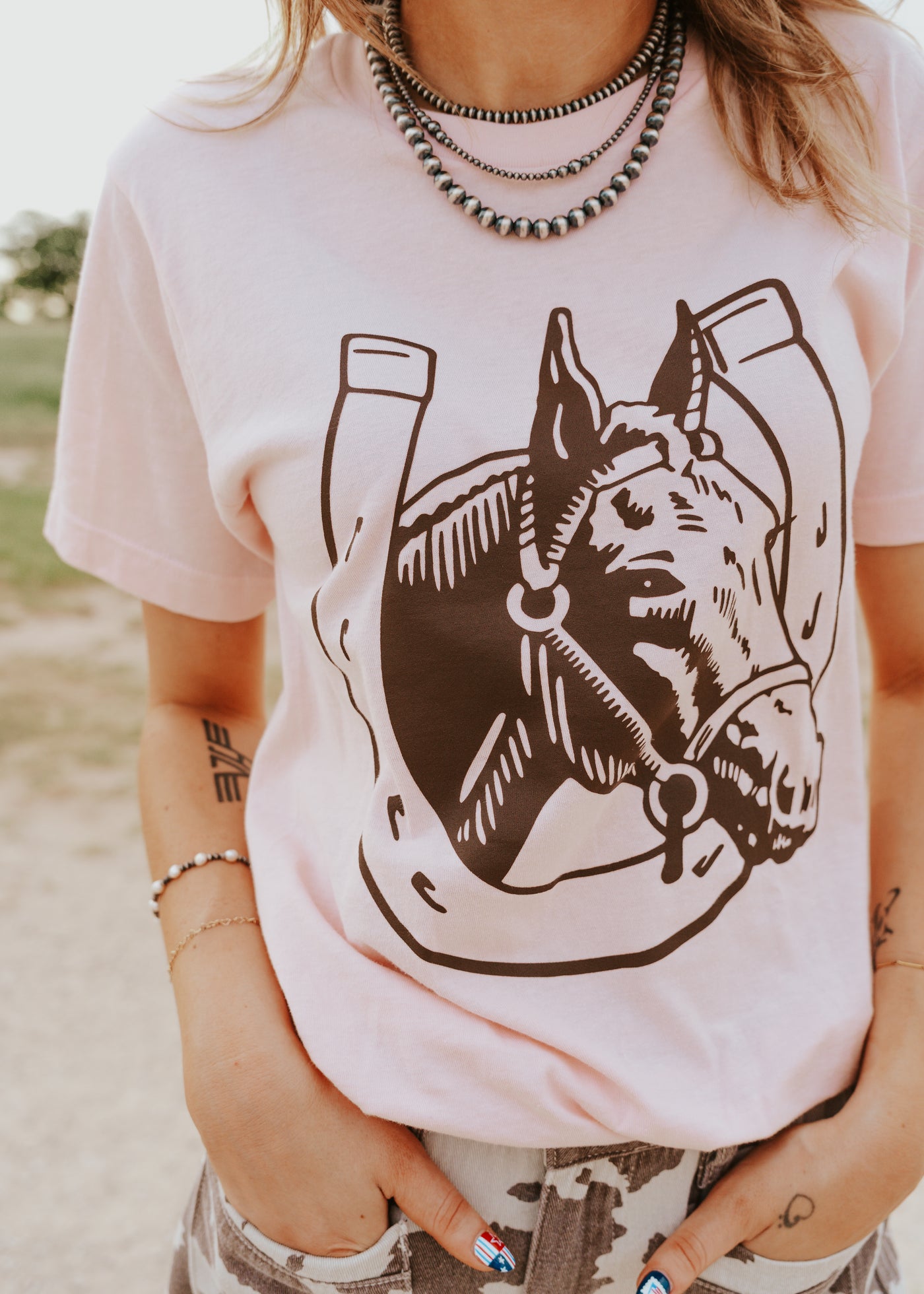 Horseshoe & Horsehead Tee