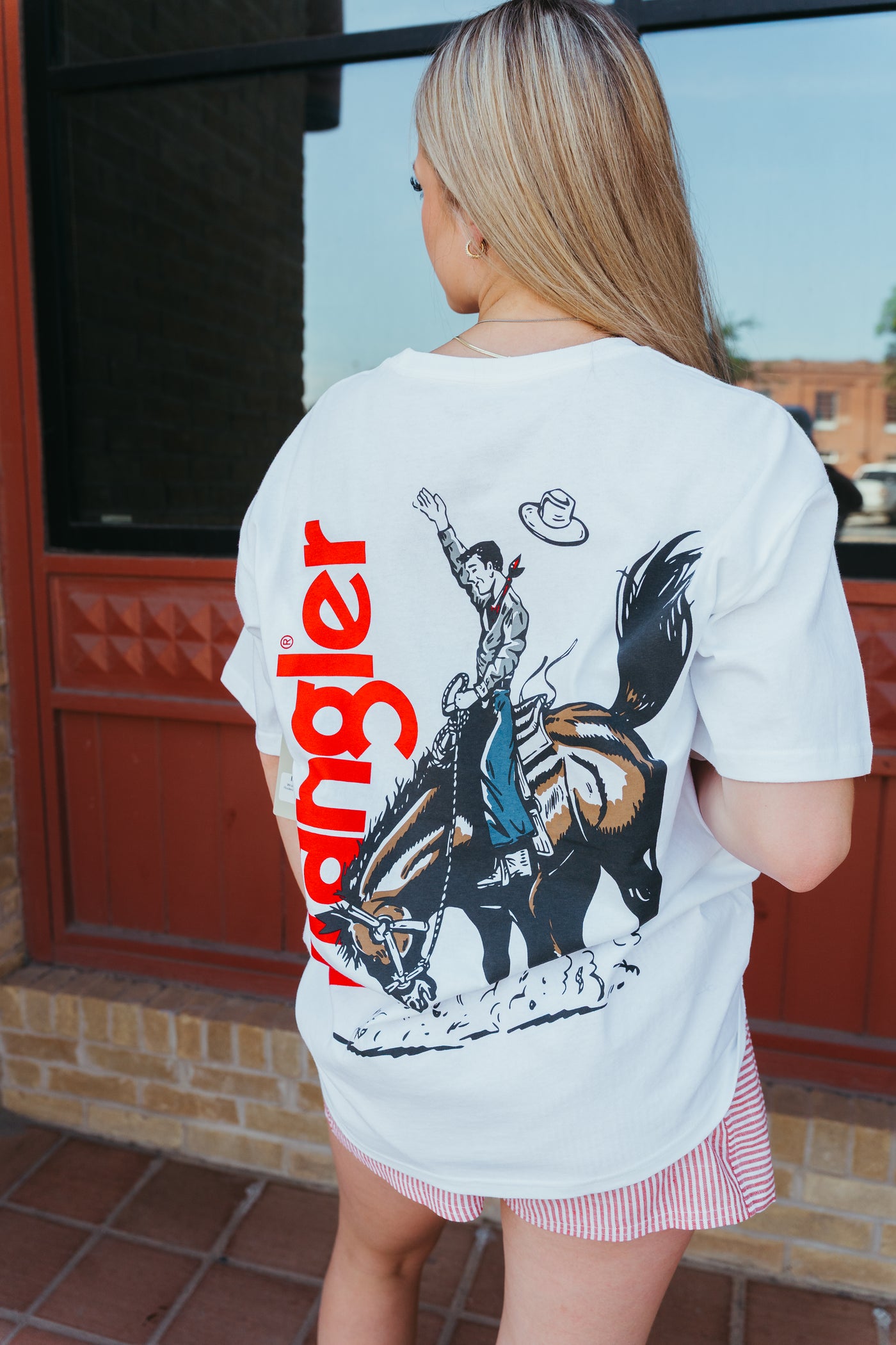 Wrangle Women's Oversized Rodeo Ride Tee 112361881