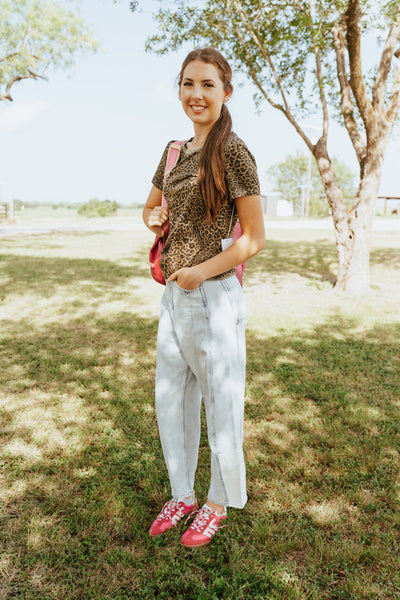 Vetiver Leopard Unity Tee