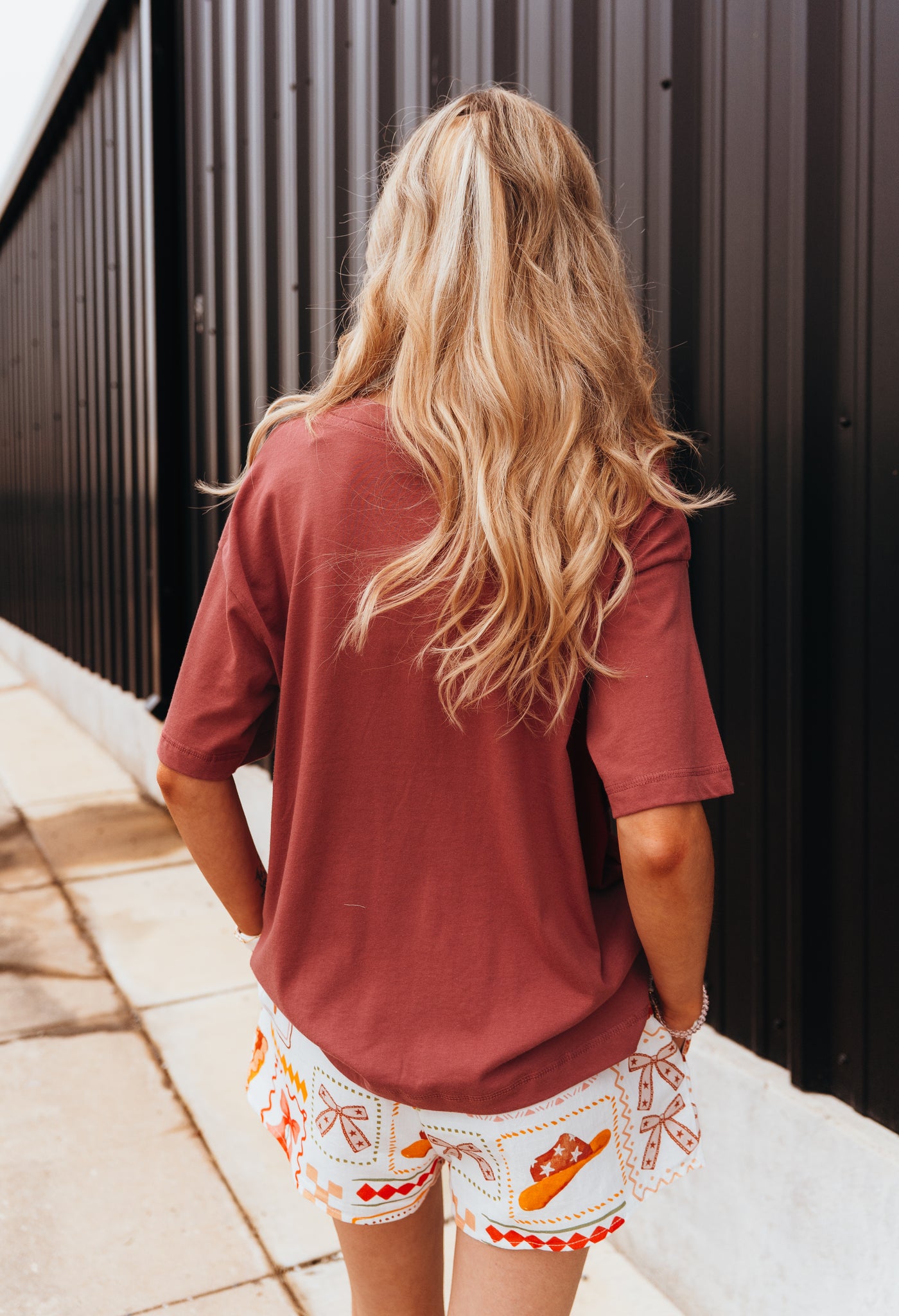 Rust Oversized Tee 3520