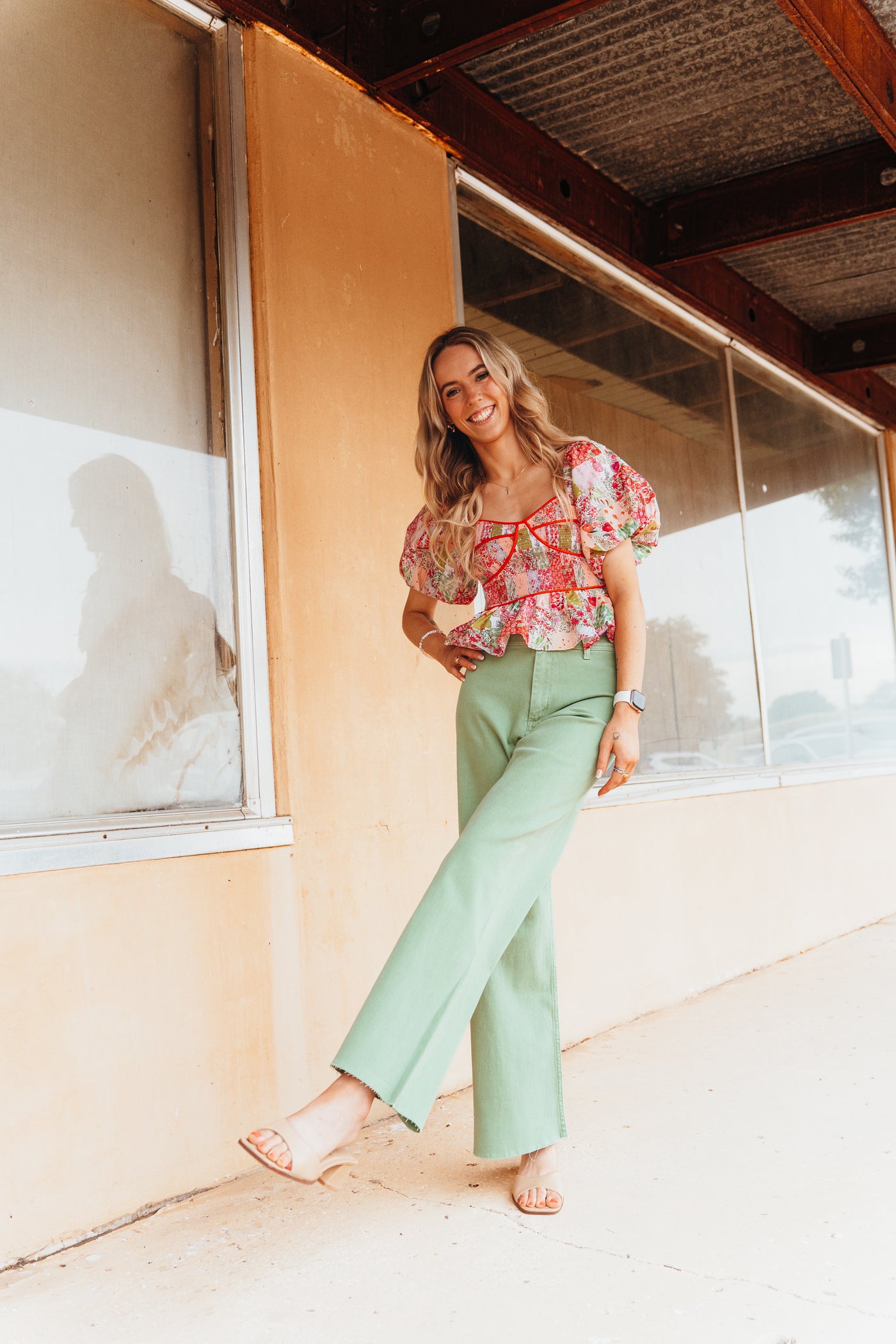 Matcha Straight Wide Leg Denim Pants MMP623