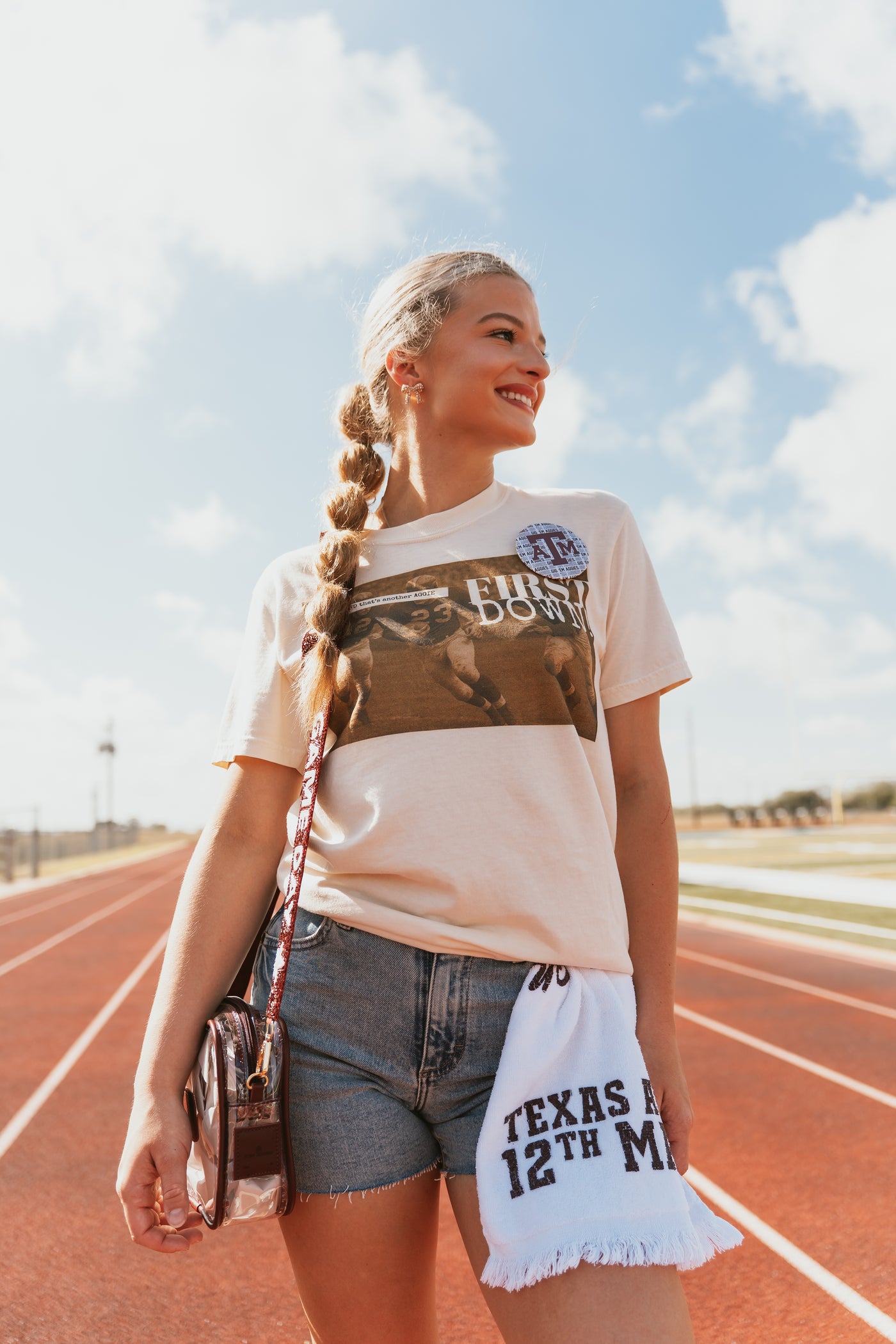 Aggie First Down Tee