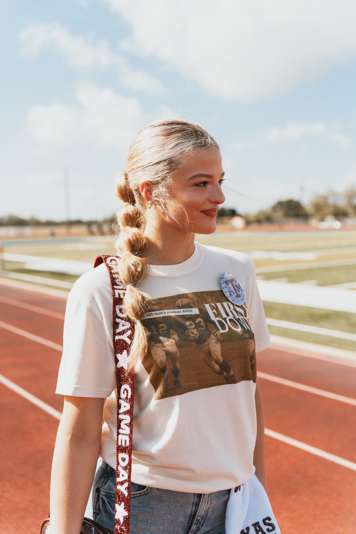 Aggie First Down Tee